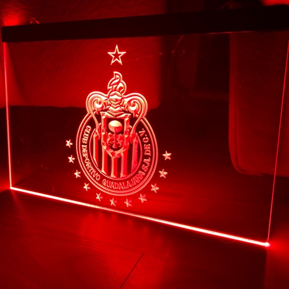 CHIVAS DE GUADALAJARA LED NEON LIGHT SIGN 8x12 - Picture 3 of 4